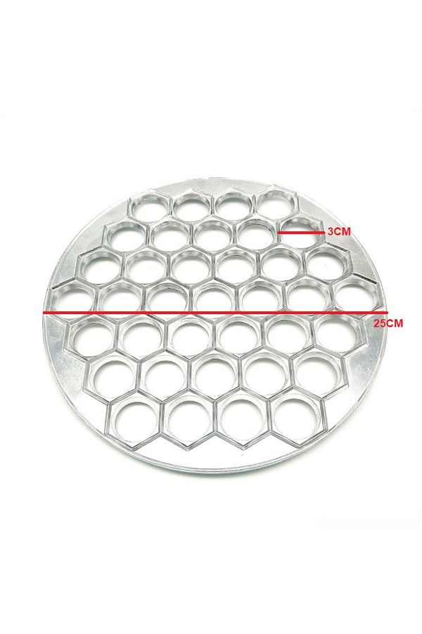 DUTRIEUX-Dumpling Utensil Pelmeni Maker Russian Dumpling Mold Pelmeni Metal Mold With Pastry Ravioli Wheel Pa 1