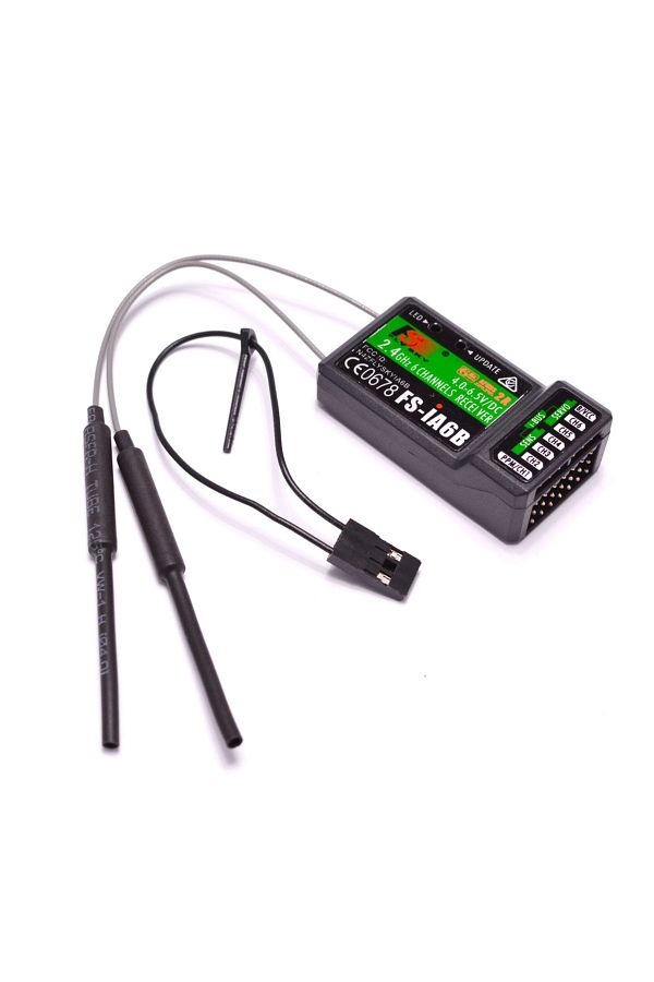 Choice-Flysky 2.4G 6CH FS-iA6B iA6B Receiver PPM Output With iBus Port Compatible with FS-i4 FS-i6 FS-i1... 1