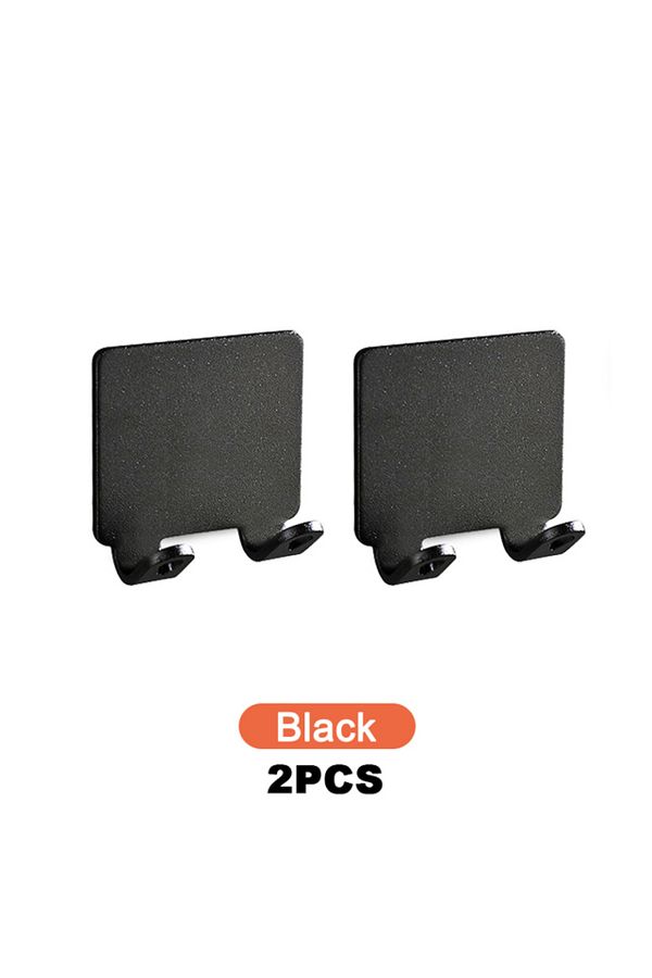 Choice-Black-2pcs Shaving Razor Holder Multi-function Men Shaving Shaver Storage Hook Wall Shelf Razor Rack 1