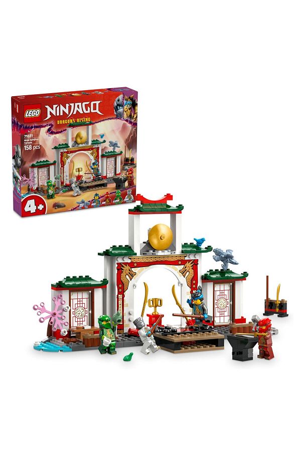LEGO-NINJAGO Ninja Spinjitzu Temple 71831 - مجموعة بناء مكونة من 158 قطعة للأطفال من سن 4 سنوات فما فوق 1