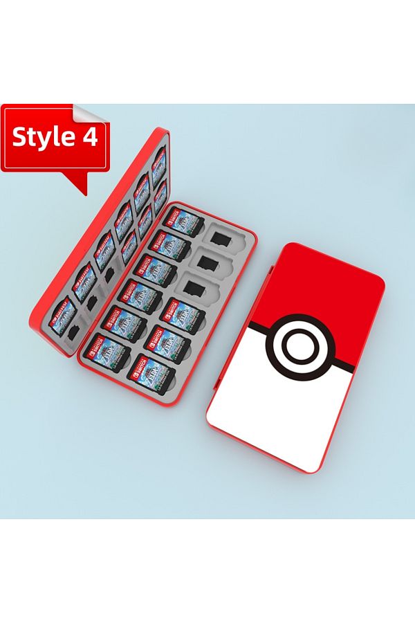Choice-Style 4 Protective Game Card Case Switch 24 Slots Storage Box Game Cartridge Case For Switch Oled Li 1