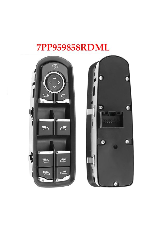 ITYAGUY-7pp959858rdml 7pp959858aedml 7pp959858rdml 7pp959858mdml Front Left Power Window Switch Button For P 1