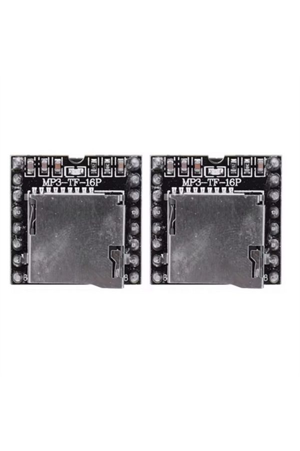 Choice-2pcs Dfplayer Mini Mp3 Player Module Tf Card U Disk Mini Mp3 Df Player Audio Voice Module Io/serial 1