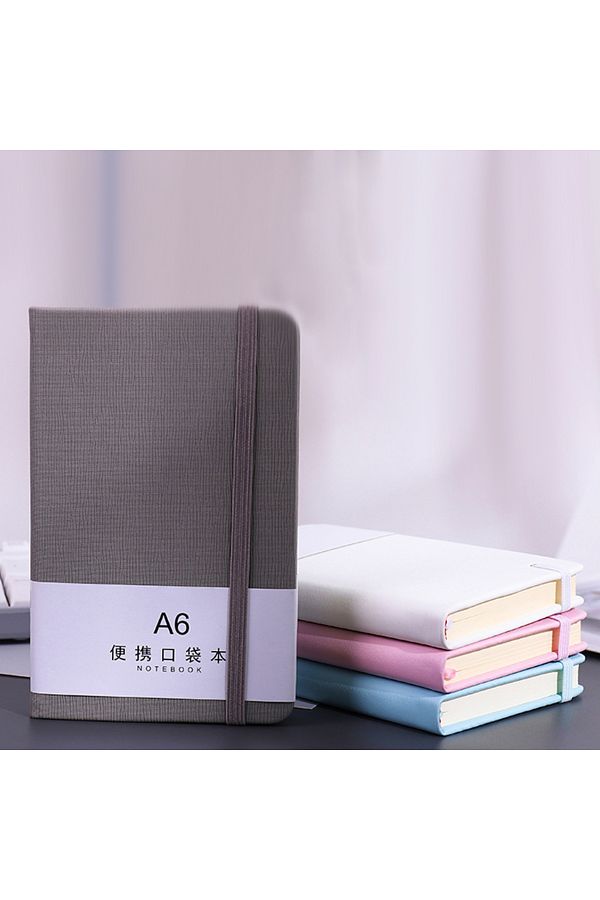 Choice-A6 grey A6 A7 Mini Notebook Portable Pocket Notepad Memo Diary Planner Agenda Organizer Sketchbook O 1