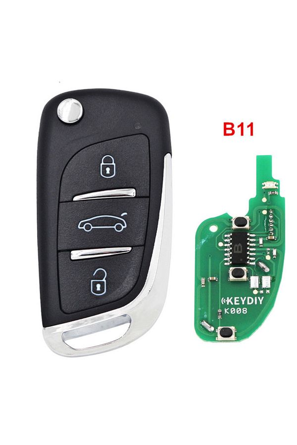 Choice-B11 5 قطع Keydiy Kd B11 Nb11 B11-2 Nb11-2 Ds Style 2/3 زر مفتاح سيارة عالمي عن بعد لـ Kd900/kd-x 1