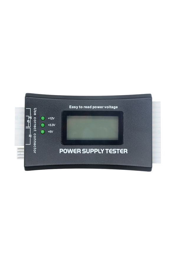 Aideepen-Green Digital Lcd Display Pc Computer 20/24 Pin Lcd Power Supply Tester Check Atx Source Tester Powe 1