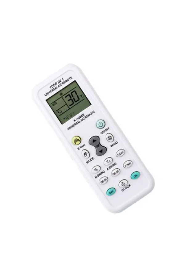 Choice-White Air Conditioning Universal Remote Control One Click Settings For All Mainstream Brands Without 1