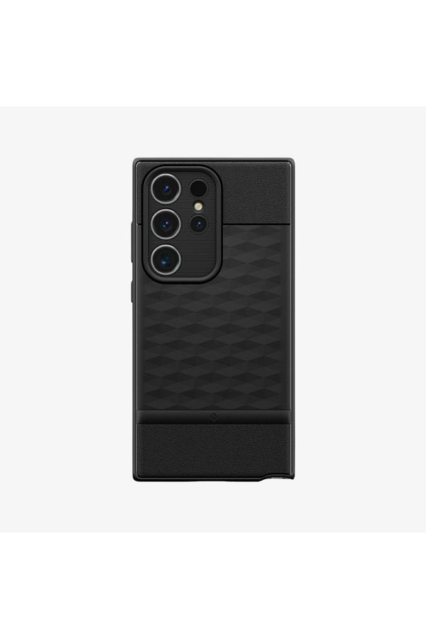 Spigen-جراب Galaxy S24 Ultra Parallax باللون الأسود غير اللامع - ACS07318 1