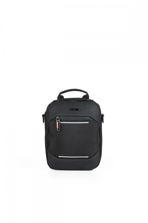 ÇÇS-Ccs Backpack and Chest Bag with Shoulder Strap and USB Port Lockable Black 1