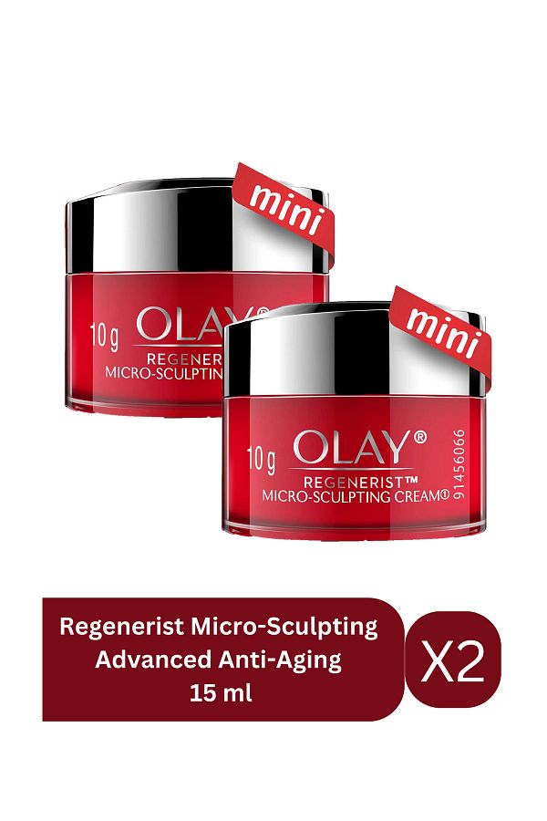 OLAY-كريم ريجينيريست مايكرو سكالبتنج المتقدم المضاد للشيخوخة 15 مل × 2 1