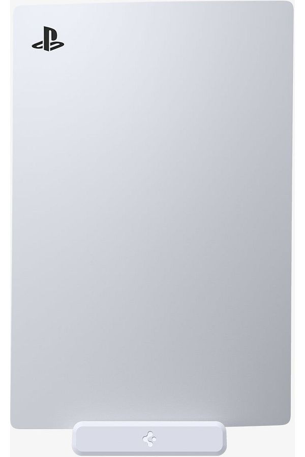 Spigen-حامل الحائط لوحدة التحكم PlayStation 5 باللون الأبيض VG200 - AMP06396 1