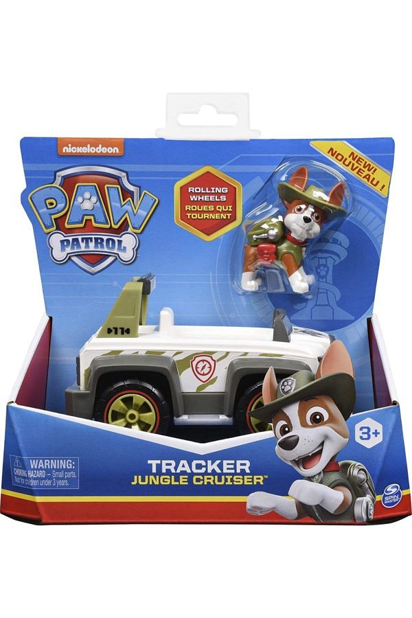 PAW PATROL-Licensed Original Duty Vehicle and Hero Game Set - Tracker 1
