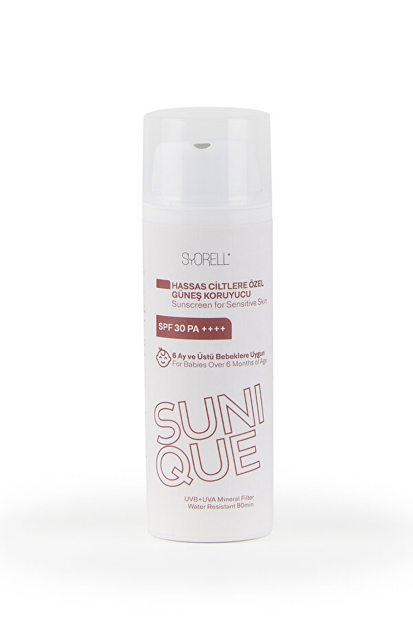 SYORELL Sunique Bebekler Için Vegan Güneş Koruyucu Krem 30 Spf