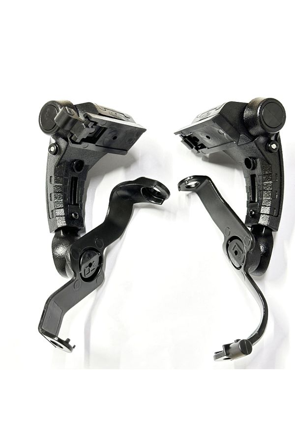 Choice-Black Earmor Tactical Headset Arc M16c Helmet Rails Adapter Attachment Kit For M31/m32 & M31h/m32h H 1