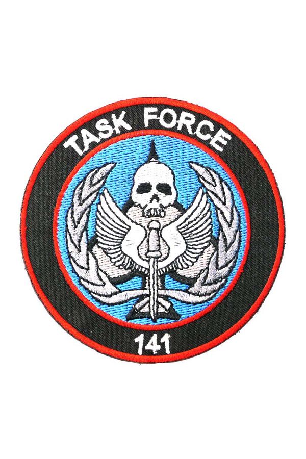 Choice-05 Task Force 141,black Ops Emblem Embroidery Applique Patches With Hook And Loop,military Tactical 1