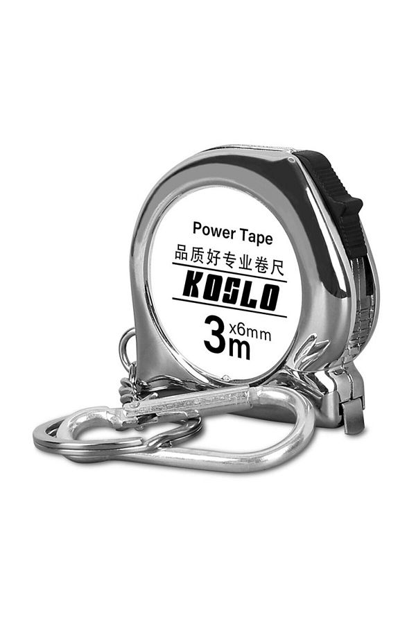 Choice-Silver Mini Keychain Tape Measure 300cm Ruler Tape Delicate Small Ruler Multipurpose Tape Measure Gi 1