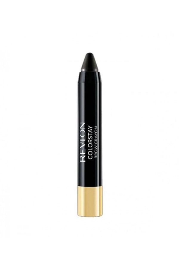 Revlon-Colorstay Brow Crayon Soft Blackريفلون قلم رسم الحواجب كولور ستاي أسود ناعم 1
