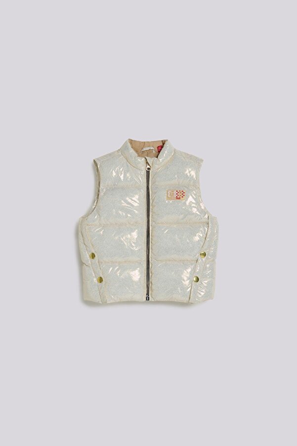 GB Baby BG Store Kız Bebek Gold Yelek