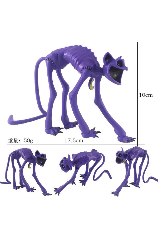 Choice-No Box D7642 B Smiling Critters Game Catnap Figures Series Figure Terror Monster Cat Figurine Pvc St 1