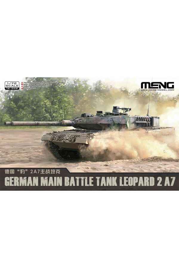 Choice-Meng 72-002 1/72 Scale German Main Battle Tannk Leopard 2 A7 Model Kit 1