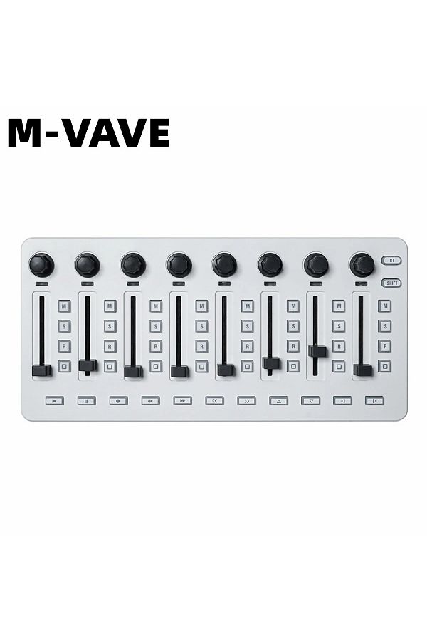 M-VAVE-Smk-mixer Smc-mixer Wireless Midi Controller Mixing Console Connection Rechargeable Type-c Su 1