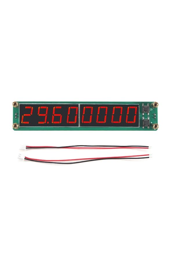 Choice-Red Color Plj-8led 0.1 To 60mhz 20mhz To 2400mhz 2.4ghz Rf Signal Frequency Counter Cymometer Meter 1