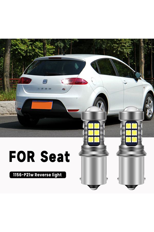 Choice-2pcs LED Backup Light Reverse Lamp Canbus Accessories For para Seat Leon MK1 1 M 2 MK2 1999-2012 ... 1