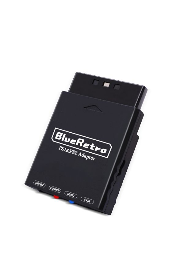 RetroScaler-Black Blueretro Wireless Game Controllers Adapter For Psx Ps1 Ps2 To Ipega 9076 Ps4 Ps5 1