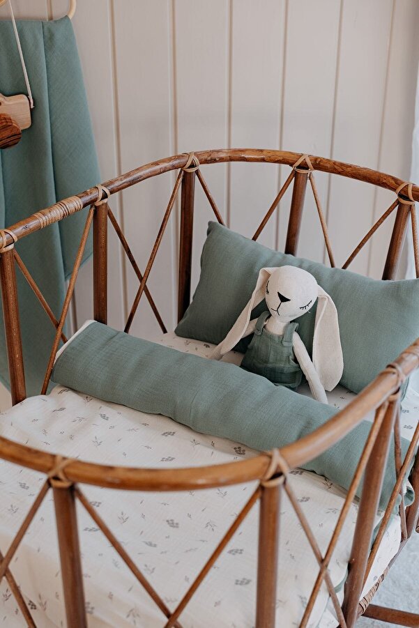 TBA COLLECTION Bebek Boy Müslin Nevresim Takımı (100x150) | Eucalyptus