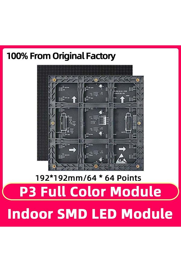 Choice-P3 P3 Full Color Led Sigital Sign Hub75 Rgb Pixel Display Led Display Module Indoor Led Video Wall L 1
