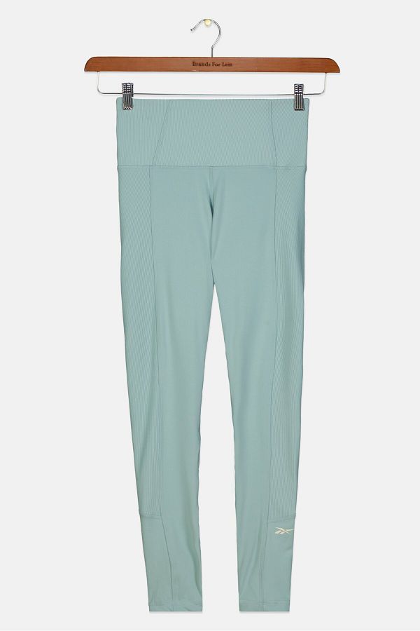 Reebok-Kids Girl Sportswear Fit Training Leggings, Sage Green 1