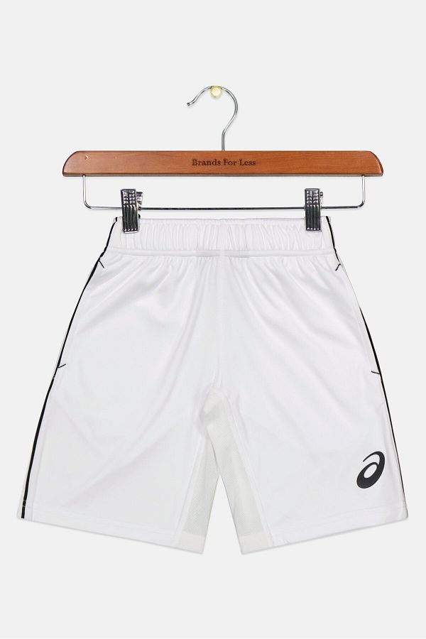 Asics-Kids Boy Sportswear Fit Training Short, White 1