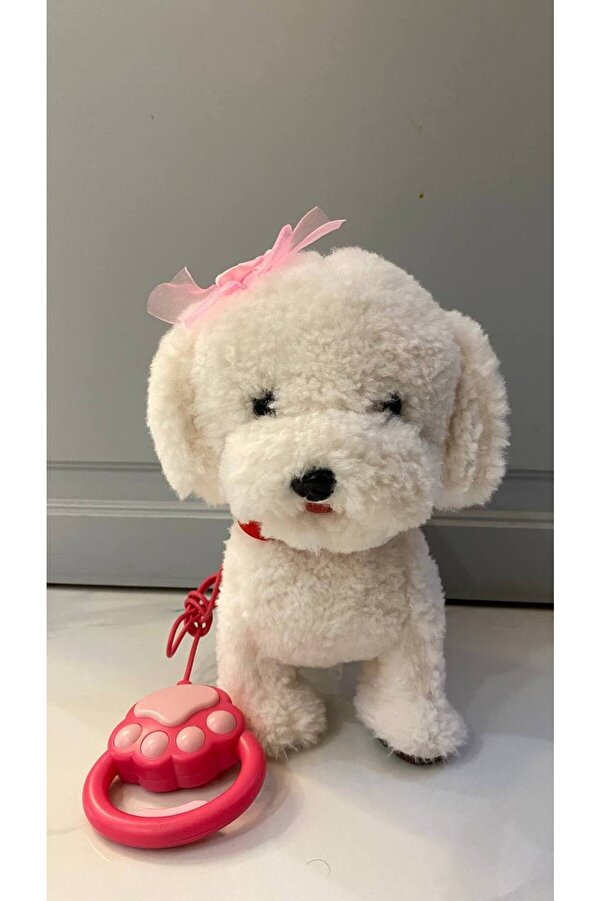 Magicway Müzikli Yürüyen Havlayan Yalayan Kuyruk Ve Başını Sallayan Ses Kaydını Tekrarlayan Peluş Köpek