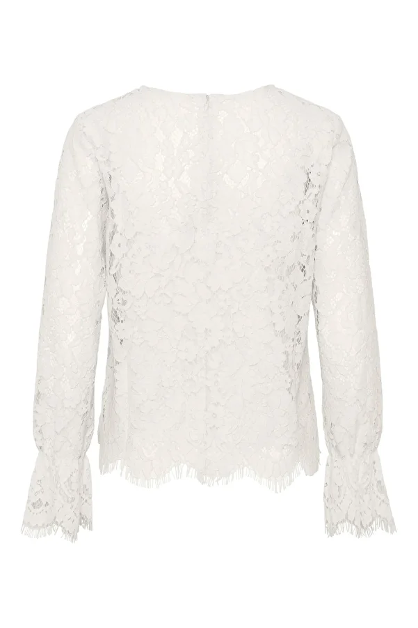 YAS.-YASPERLA LS Lace Top - S. NOOS 1
