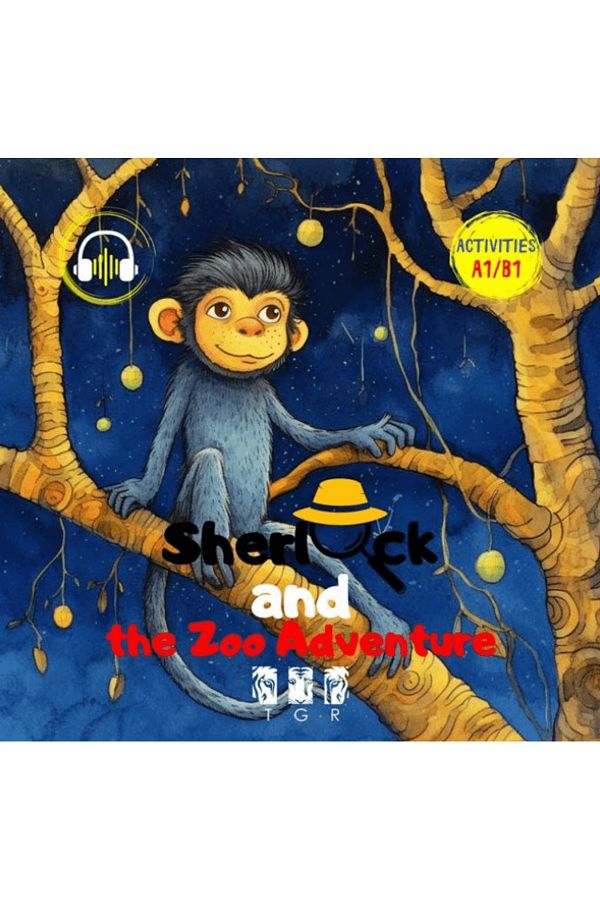 TGR Yayıncılık-Sherlock and the Zoo Adventure / Ece İrem Gundogan / Tgr Publishing / 9786259441306 1