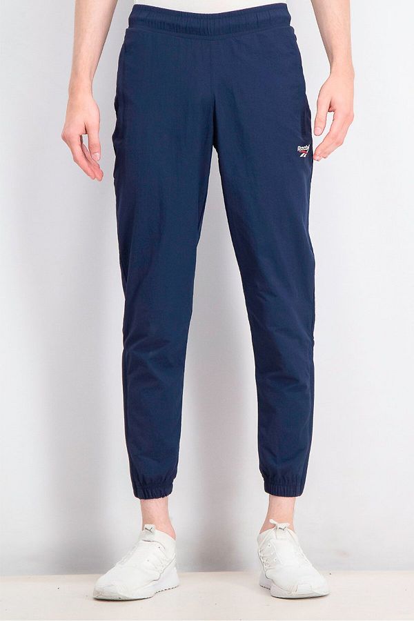Reebok-Men Sportswear Fit Classics Vector Track Pants, Navy 1