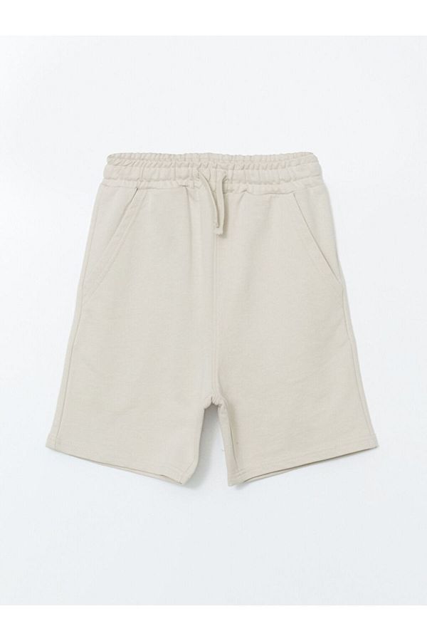 LC Waikiki-Sparkling Selections from Shining Store |   Black Elastic Waist Boy's Shorts 1