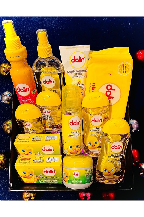 Dalin BirSüprizimVar 15 Parça ULTRALÜKSS Bebek Bakım Seti