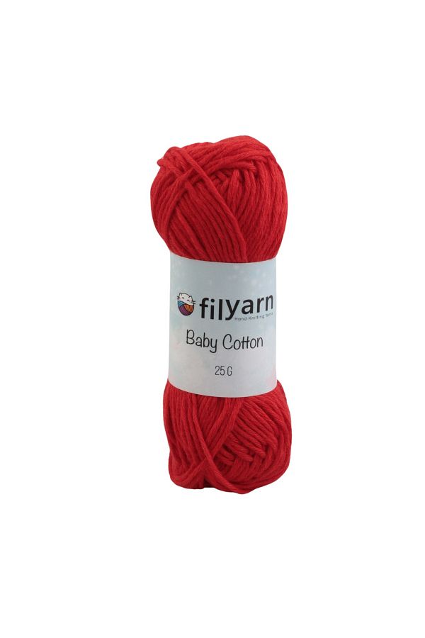 Filyarn-25 γραμμάρια Oeko-tex Certified Baby and Vest νήμα - Πλεκτό στο χέρι βαμβακερό νήμα 1