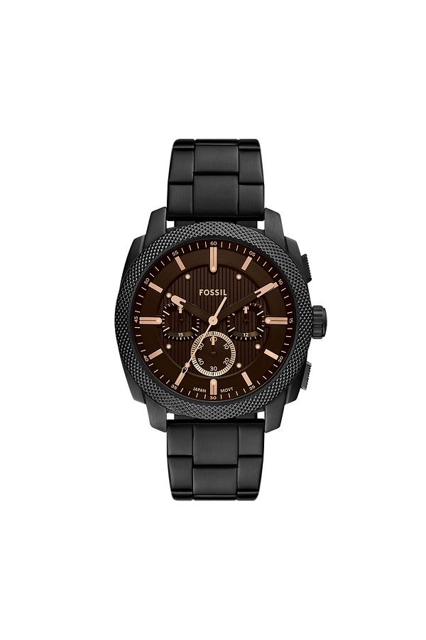 Fossil-Machine Schwarze Herrenuhr Fs6097 1