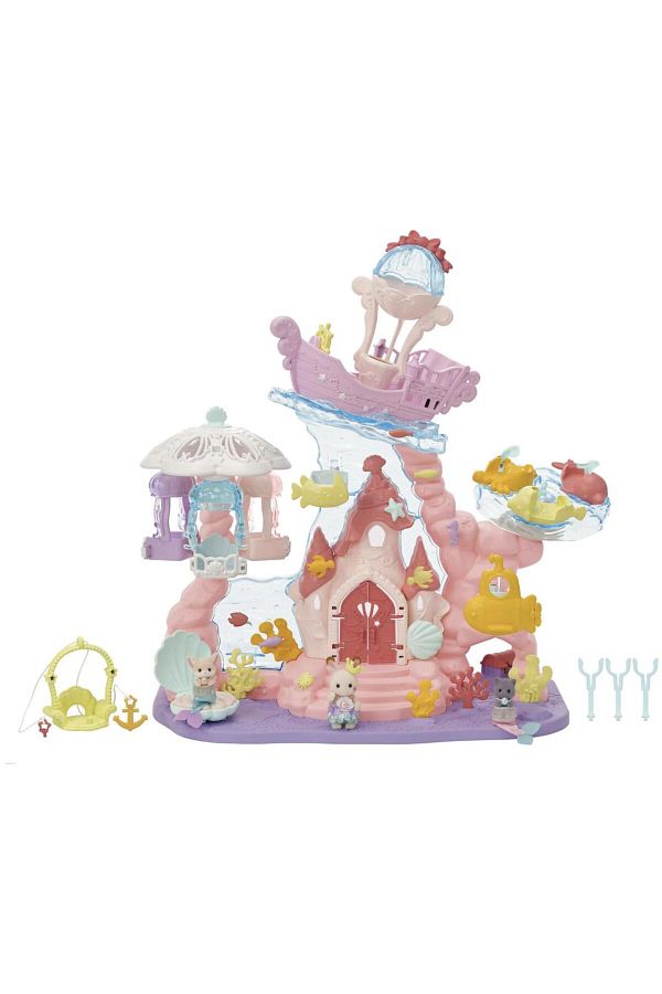 SYLVANIAN FAMILIES-Baby Mermaid Castle 5701 1