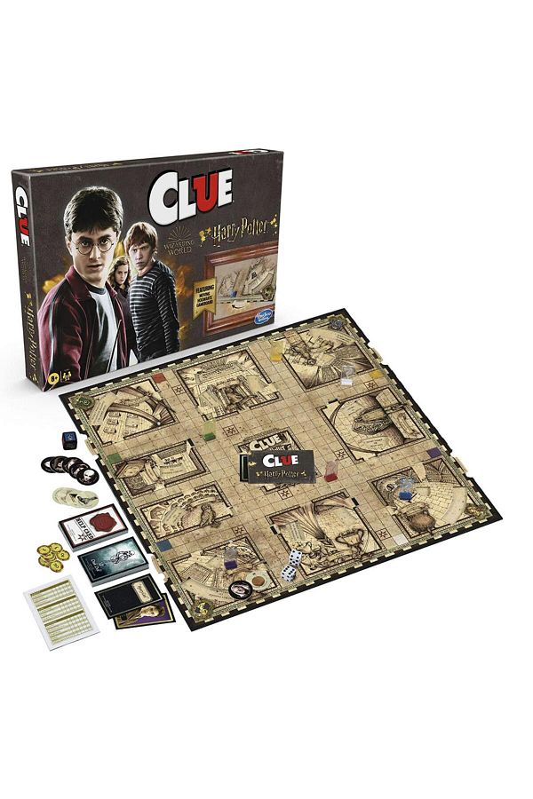Hasbro Games-Harry Potter Cluedo Box Game - F1240 1