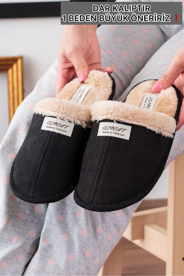 Slipcat-Fur Inside House Slippers Guest Slippers Dowry Bundle Garden Slippers 1