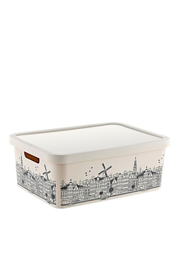 Smartware-12 lt Capacity Stafi Patterned Multi-Purpose Box 1