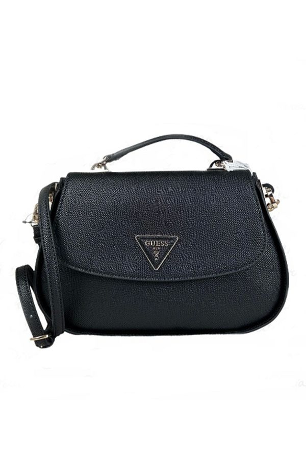 Guess-حقيبة نسائية بحزام Eco Jazlynn باللون الأسود 1