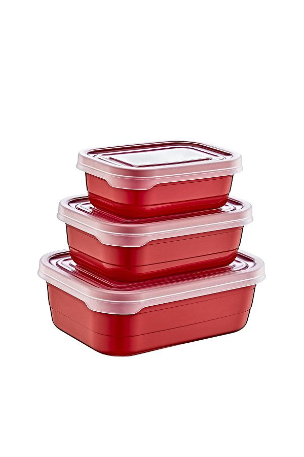 Smartware-Set of 3 Storage Containers 1