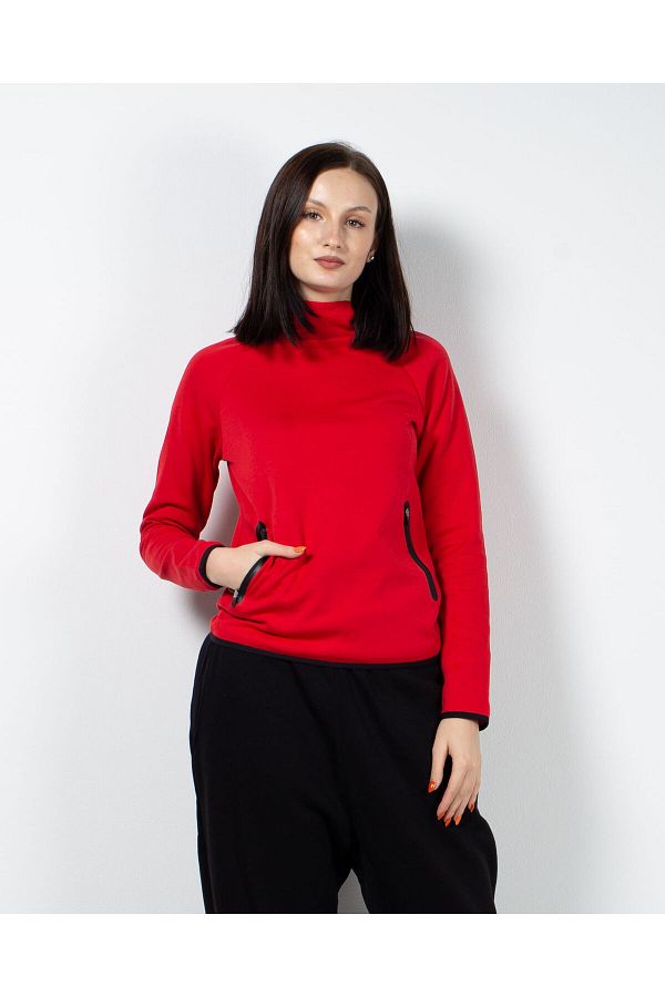 Miniprix-Bluza sport cu gluga si buzunare laterale 23LGD21006 1