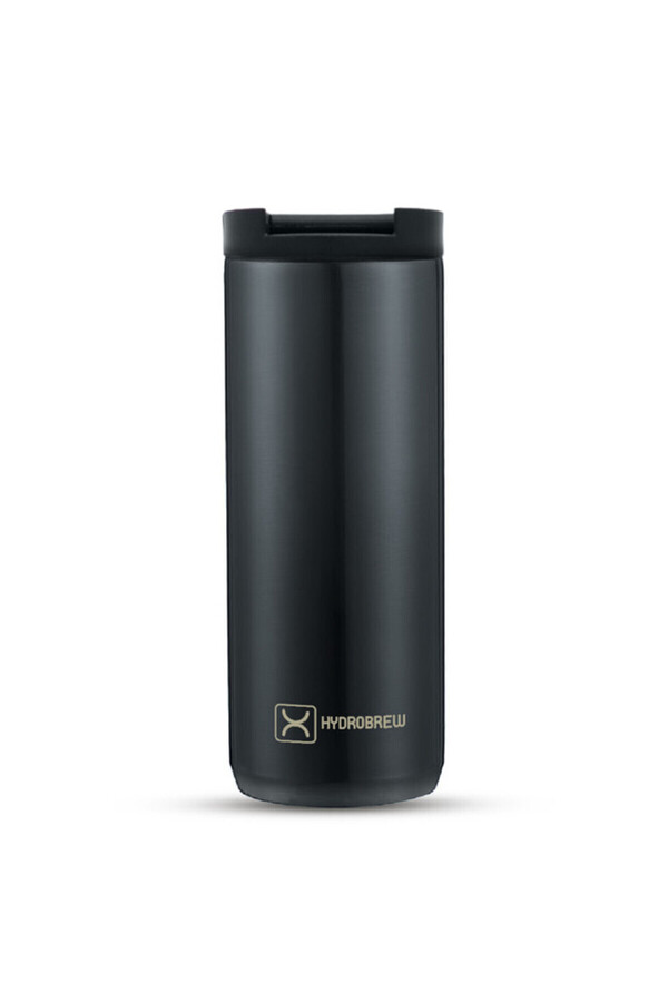Hydrobrew-Double Wall Insulated Tumbler Water Bottle - Black, 500ml 1