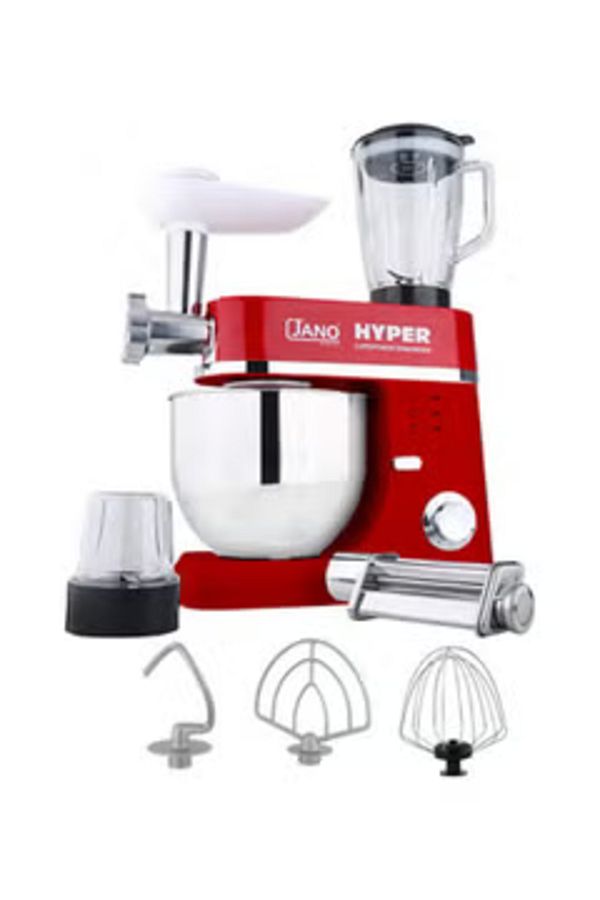 JANO-Hyper Mixer 7.0 L 1200.0 W JN1214 Red 1