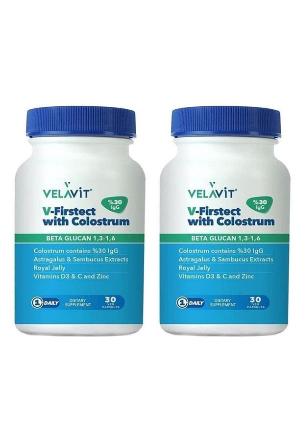 Velavit-V-Firstect with Colostrum 30 Tablets 2 Pieces 1